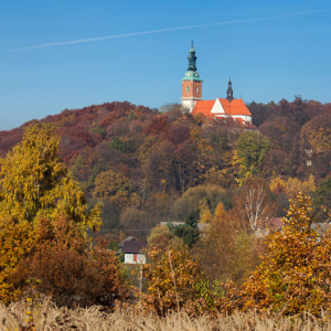 Alwernia, Klasztor Ojcow Bernardynow. EU, PL, Malopolska.